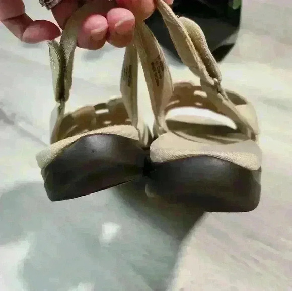 Grasshoppers Womens Open Toe Sling Back Sandals Semi Flatform Lightweight Comfy - Picture 8 of 16